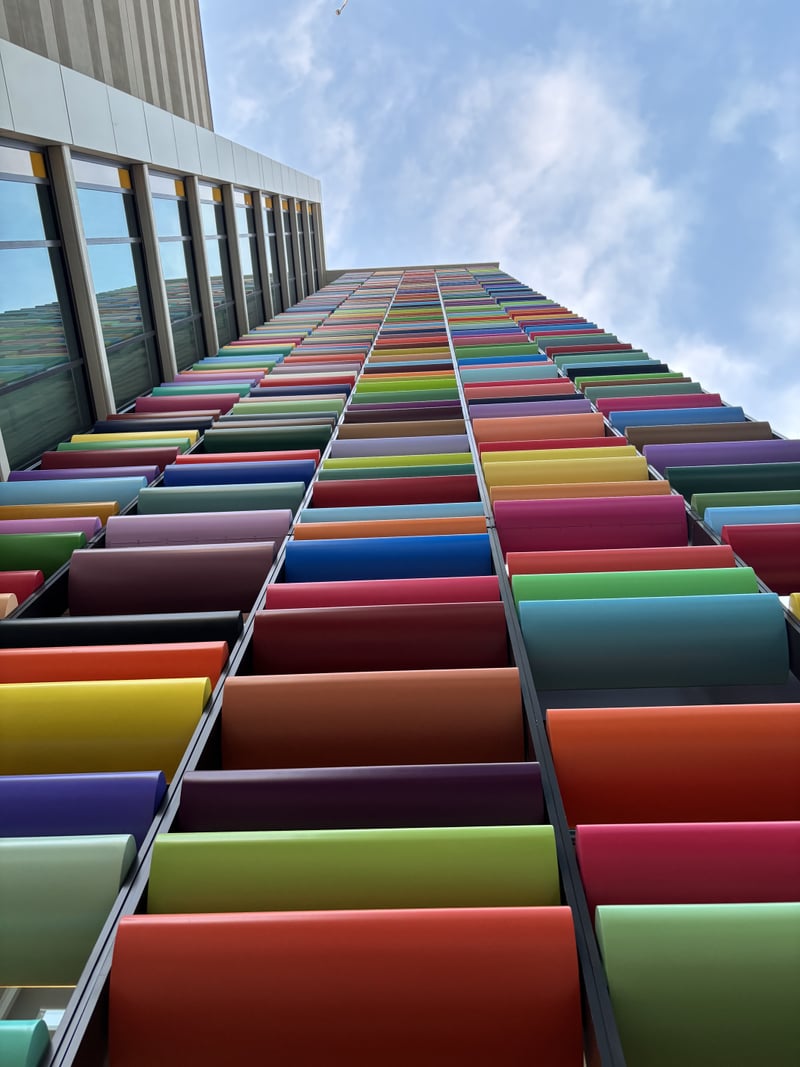 Westin Anaheim Resort Colorful Facade