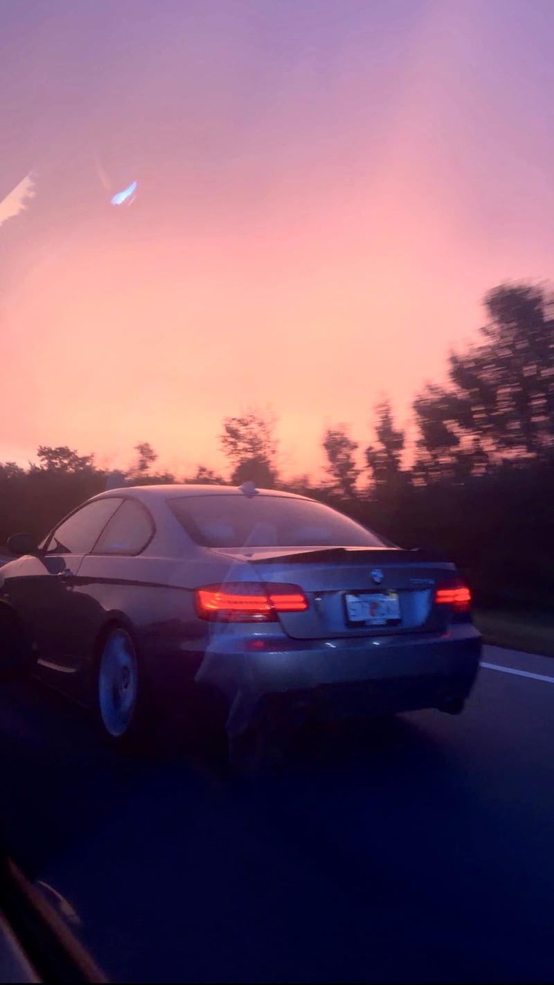 Florida Highway Sunset Drive