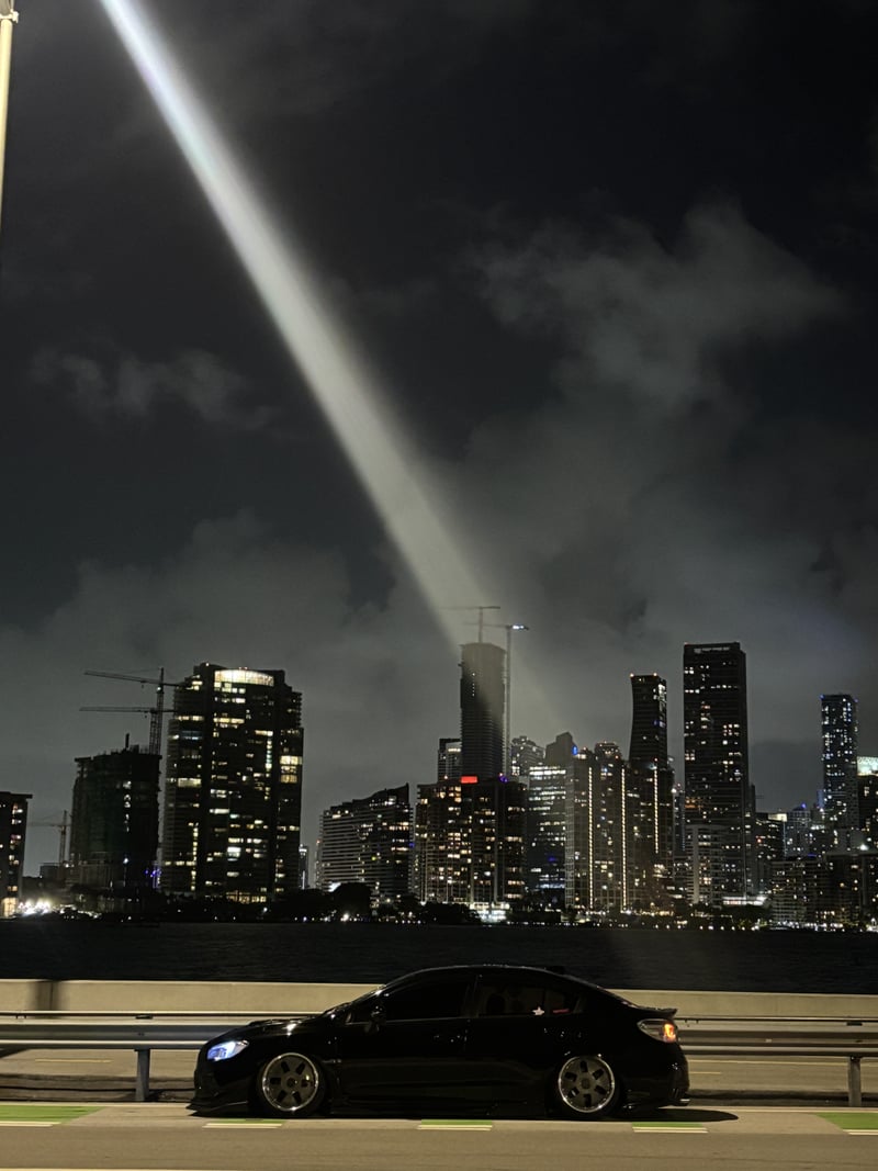 Rickenbacker Causeway Skyline Overlook
