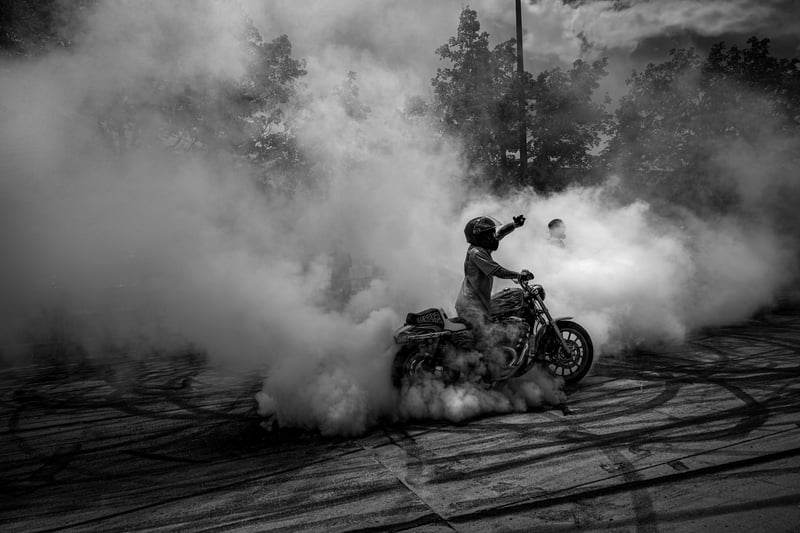 Aurora Motorcycle Stunt Spot