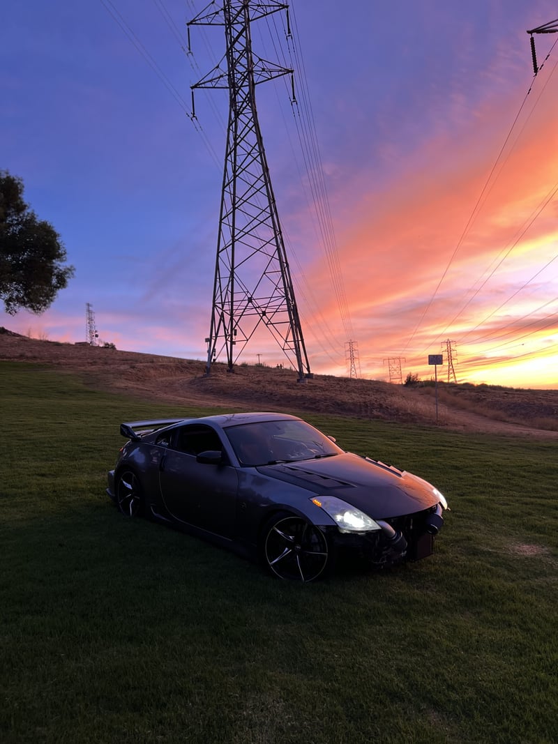 Fontana Power Line Sunset Overlook
