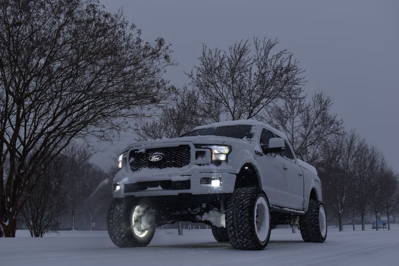Huntersville Winter Roadside