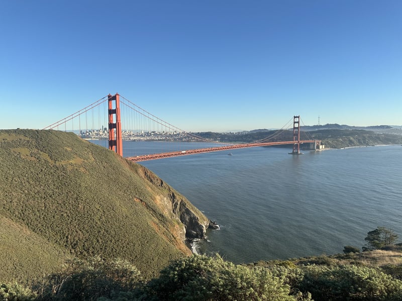 Golden Gate Bridge from Marin Headlands