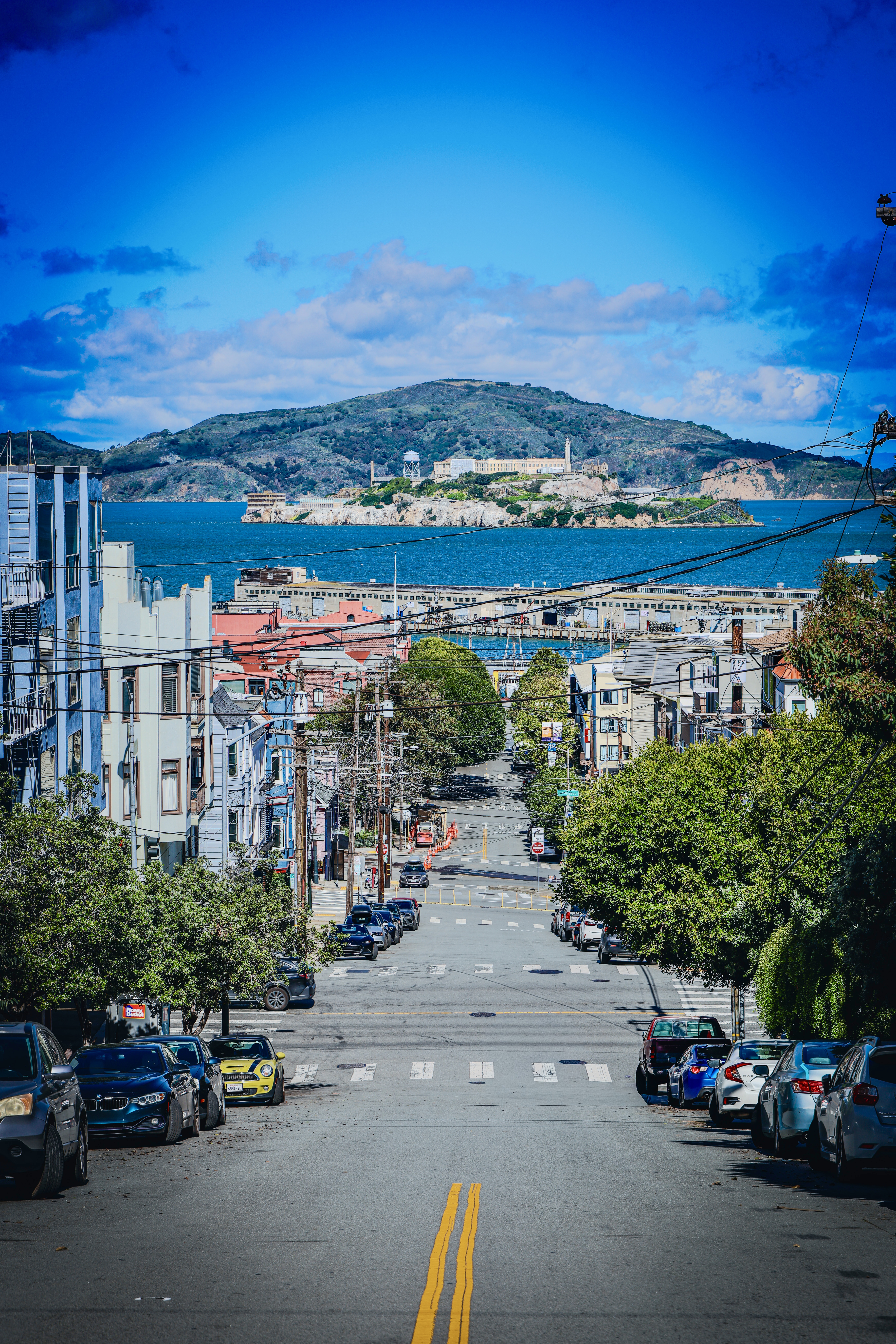 Leavenworth Street Alcatraz View