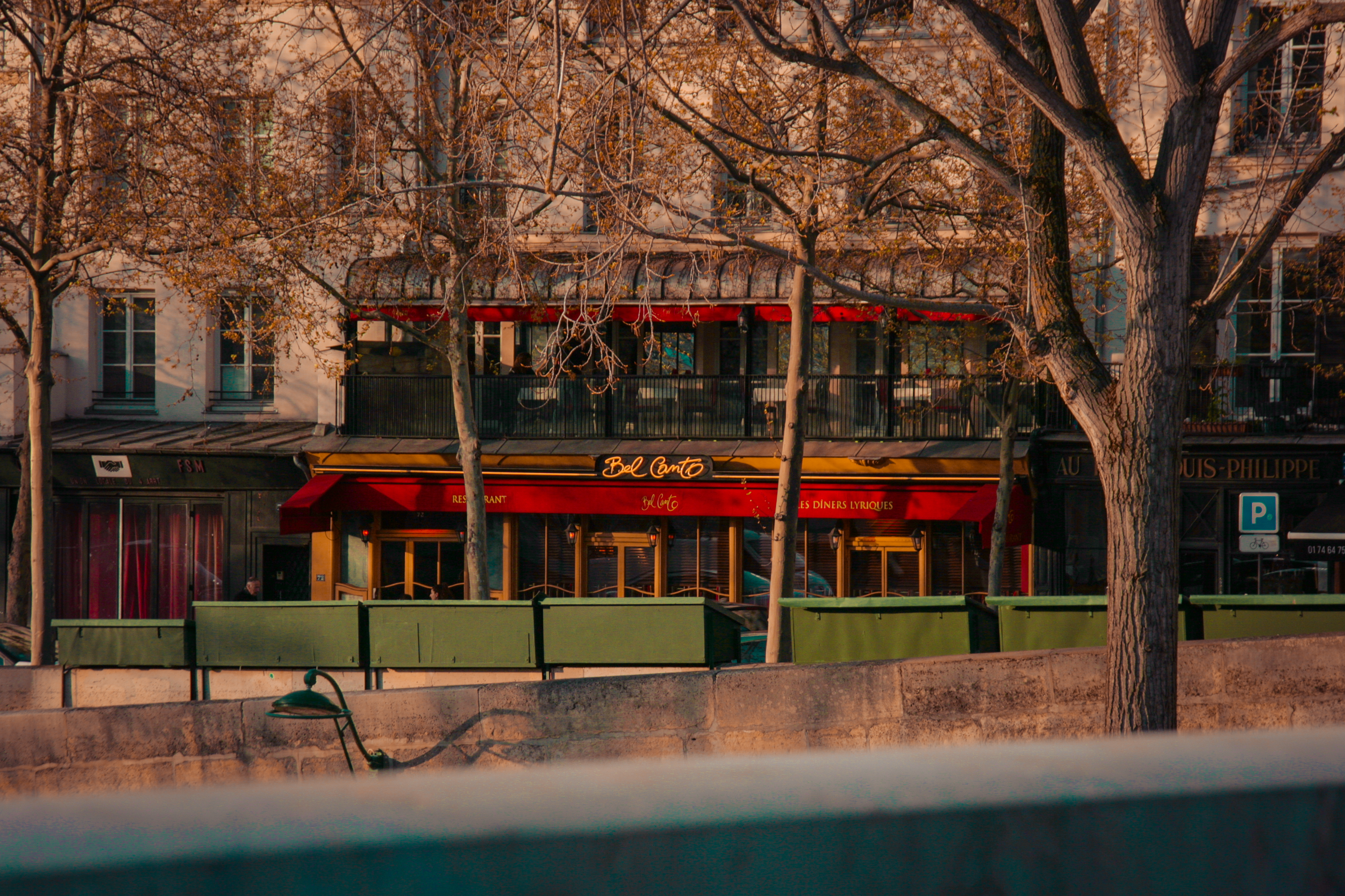 Bel Canto Restaurant, Quai de l'Hôtel de Ville